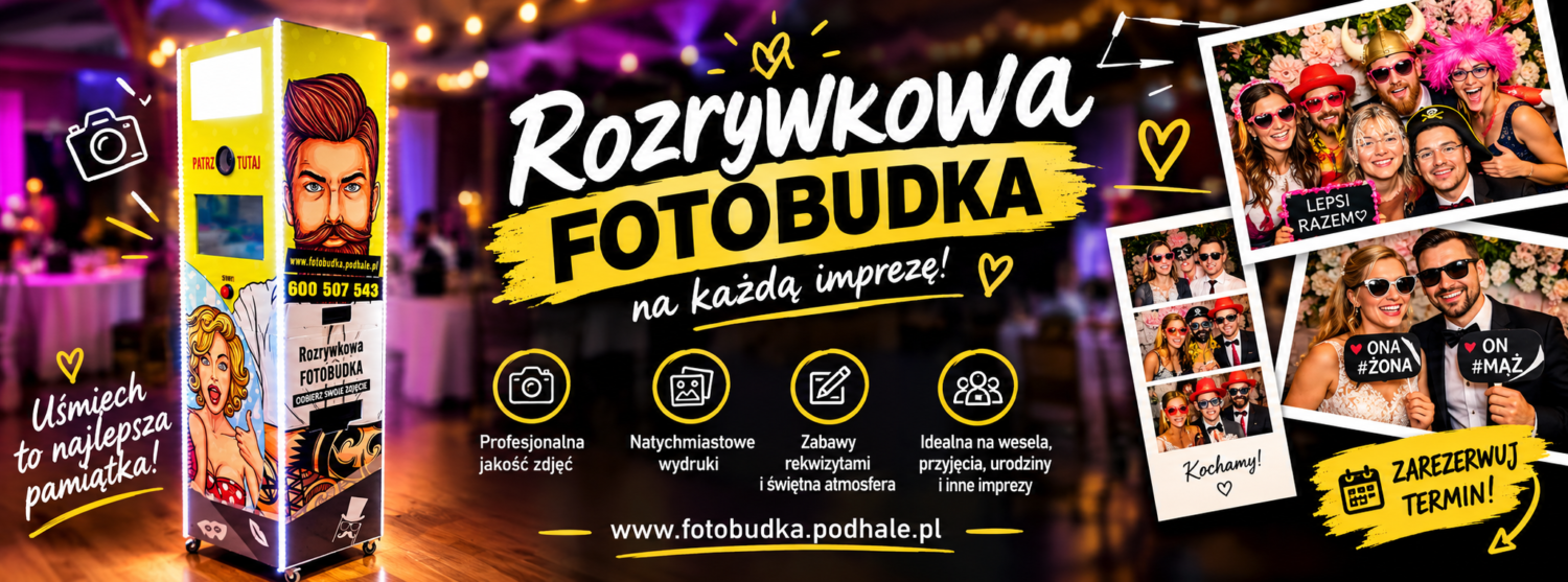 Fotobudka na każdą imprezę !
